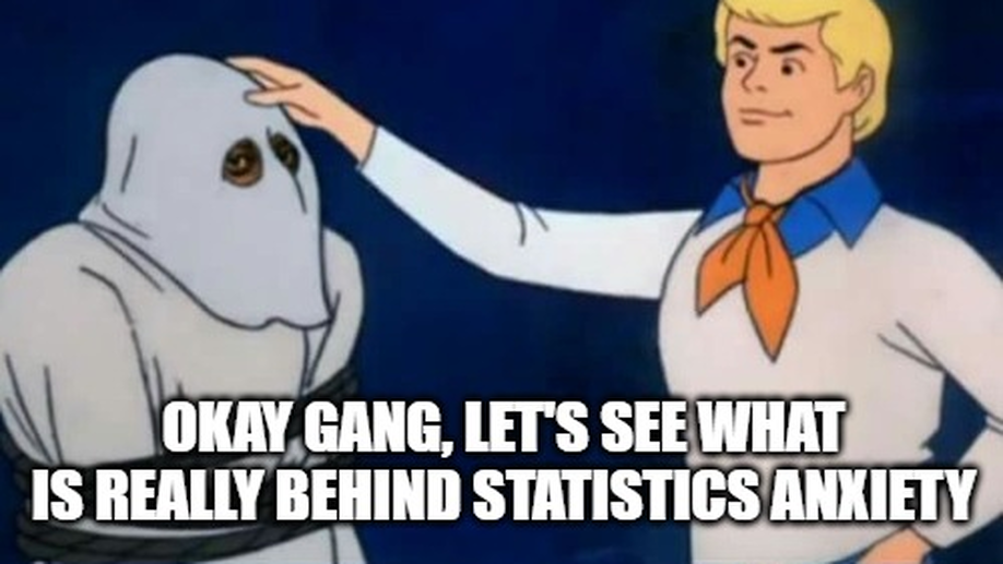 Zoinks! Statistics anxiety and maths anxiety were the same all along!